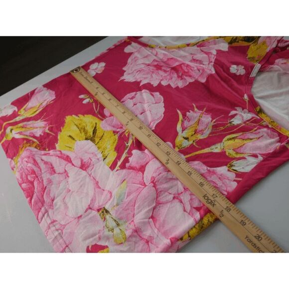 Women's Pink V-neck Sleeveless Blouse M - Picture 8 of 10